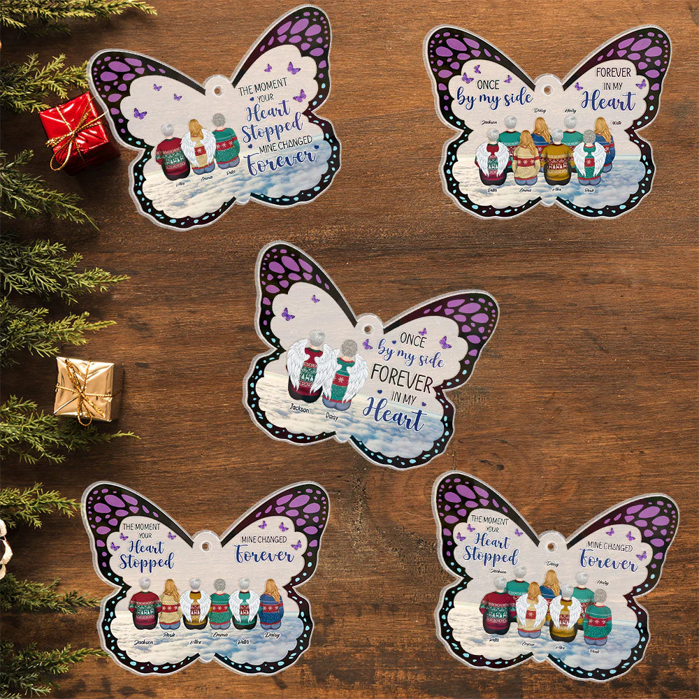 Forever In My Heart - Personalized Custom Acrylic Ornament - Image 6