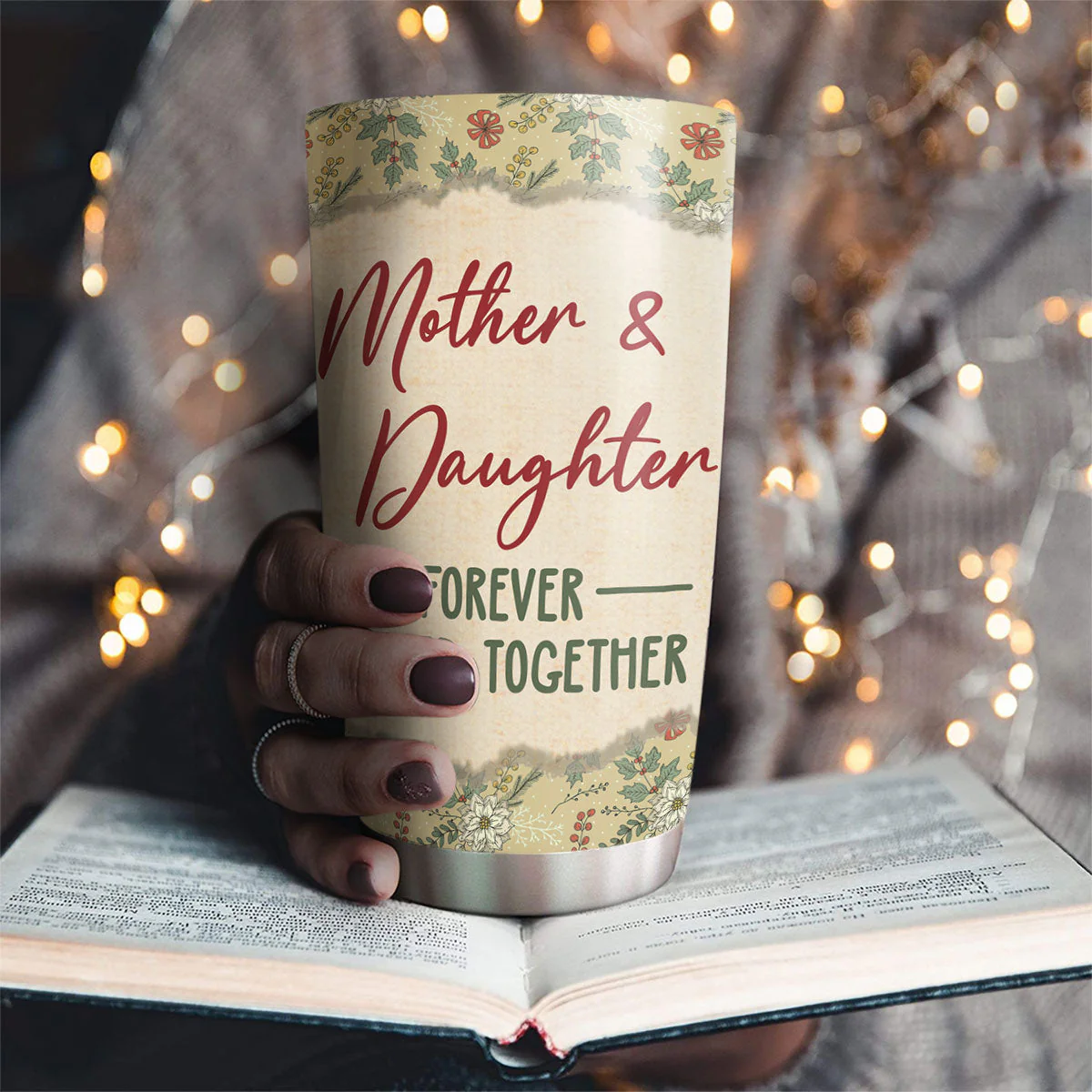 Forever Linked - Personalized Custom Tumbler - Image 2