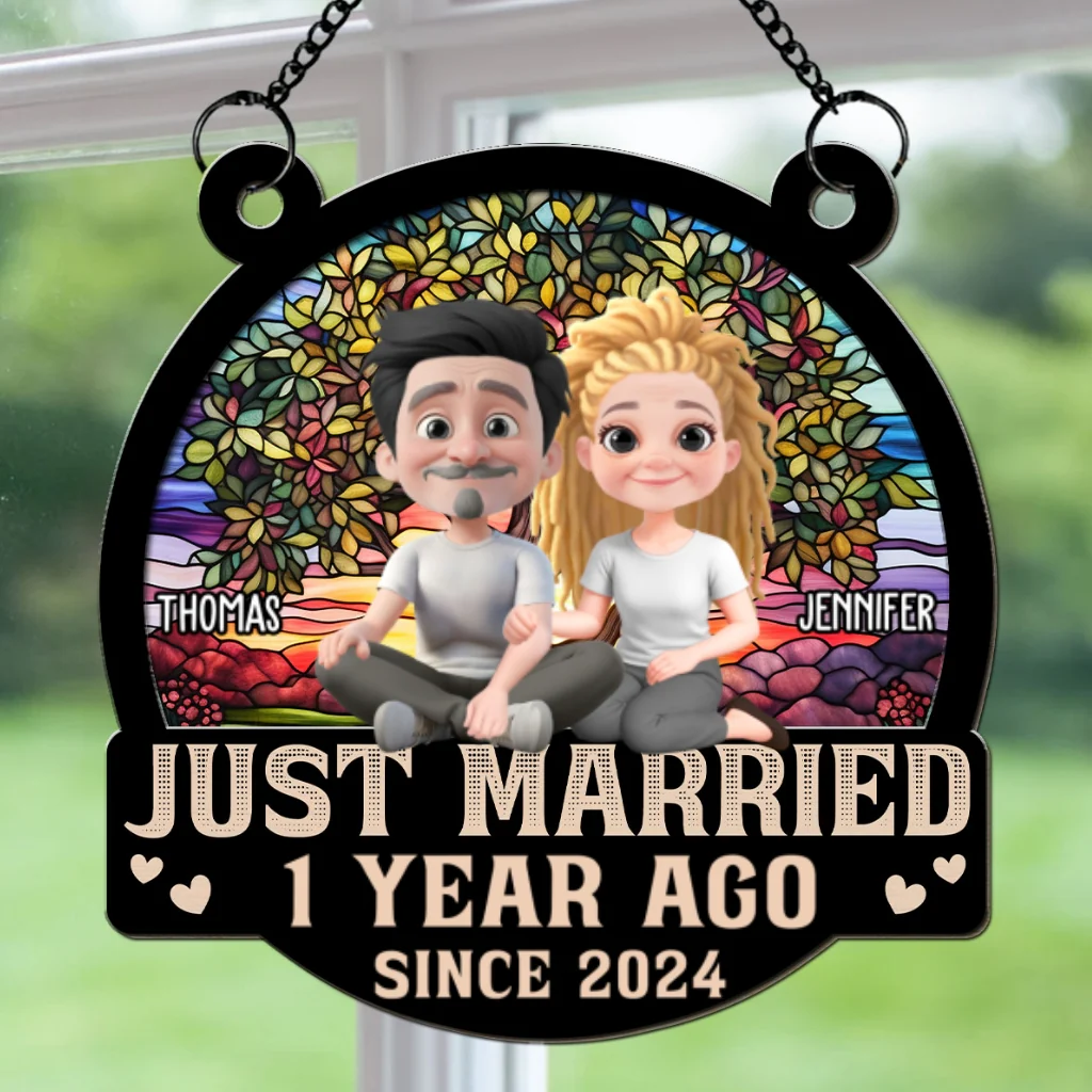 Forever Love - Personalized Custom Suncatcher - Image 5