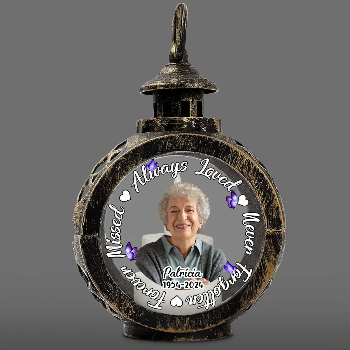 Forever Missed - Personalized Custom Christmas Lantern - Image 7