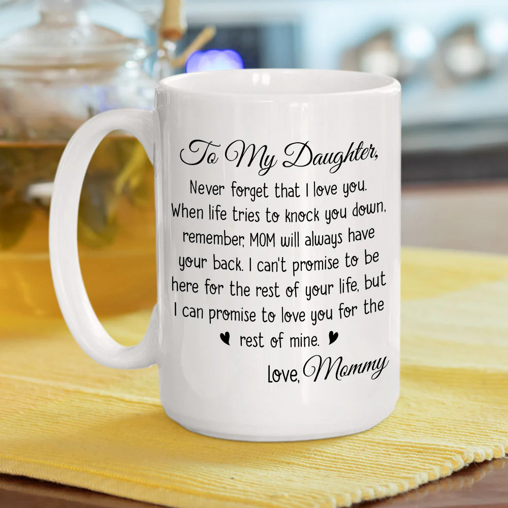 Forever My Baby My Love - Personalized Custom Coffee Mug - Image 5
