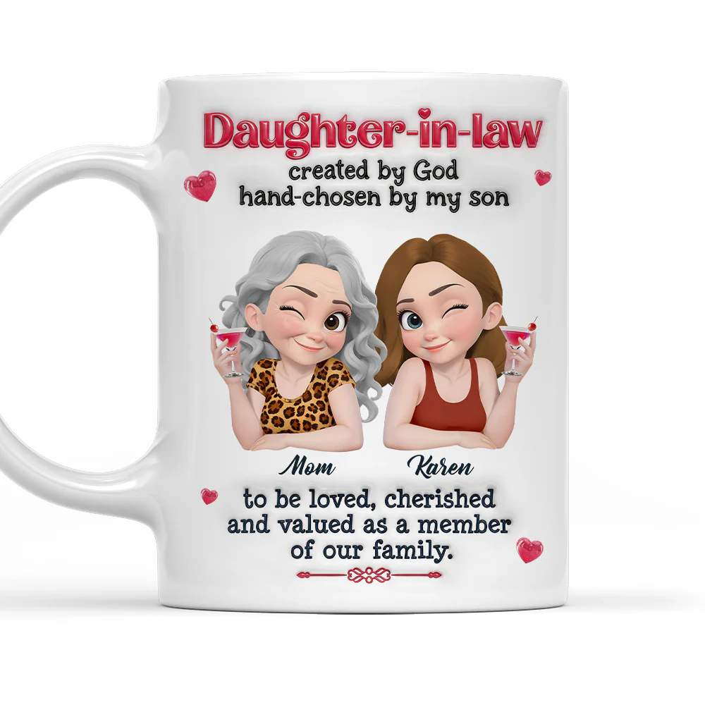 Forever Part Of Our Family - Personalized Custom 3D Inflated Effect Mug
