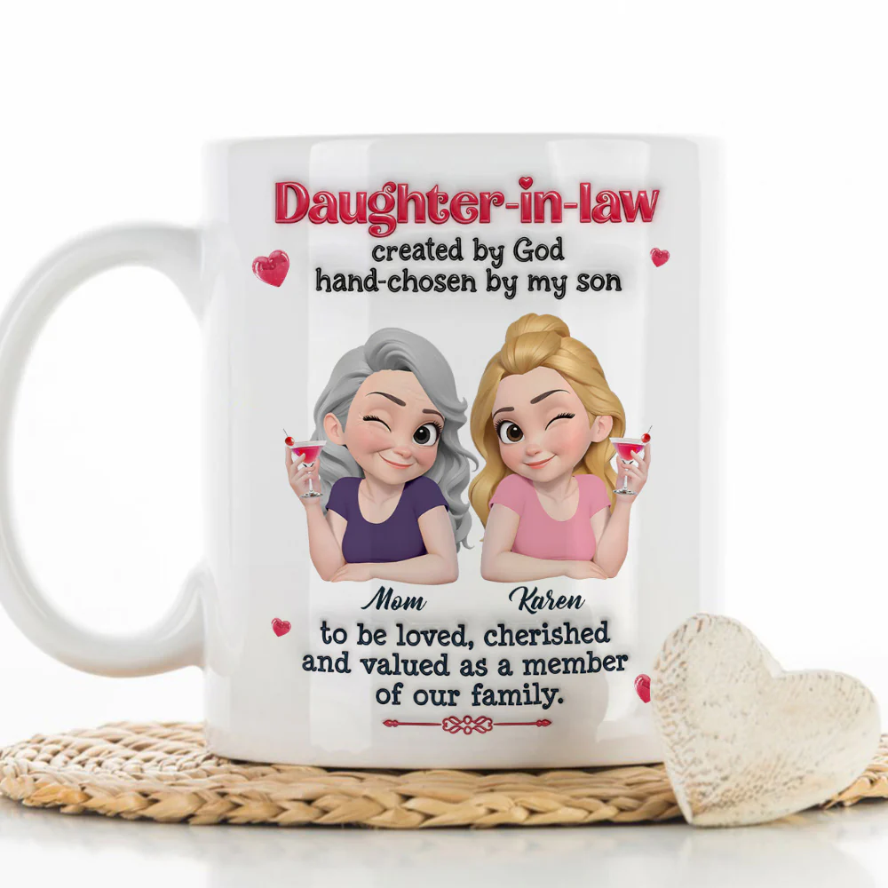 Forever Part Of Our Family - Personalized Custom 3D Inflated Effect Mug - Image 2
