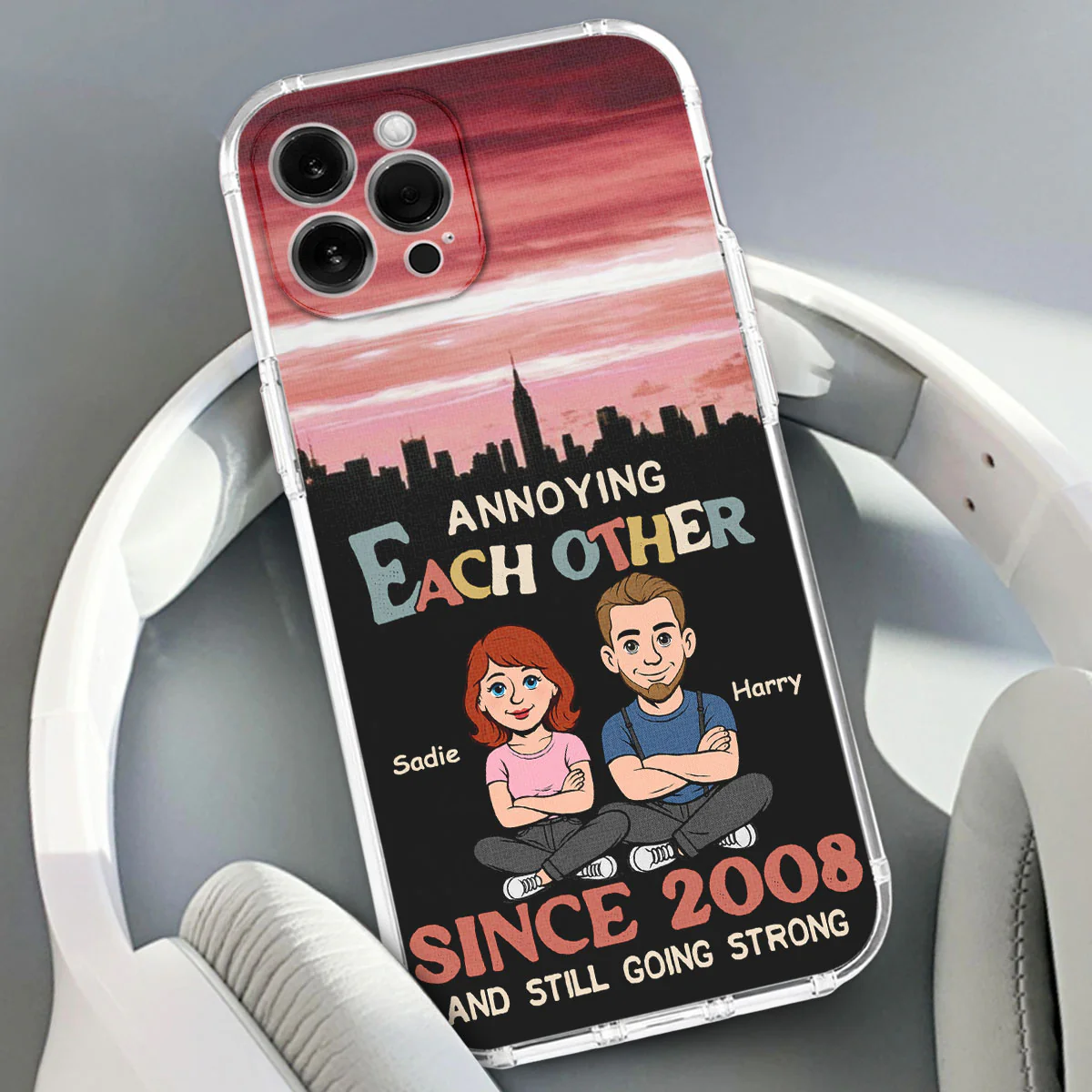 Forever With You - Personalized Custom Phone Case - Image 3