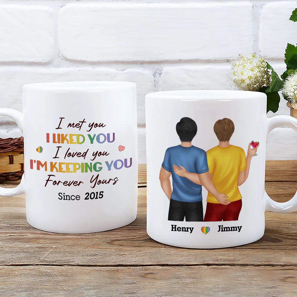 Forever Yours - Personalized Custom Coffee Mug - Image 2