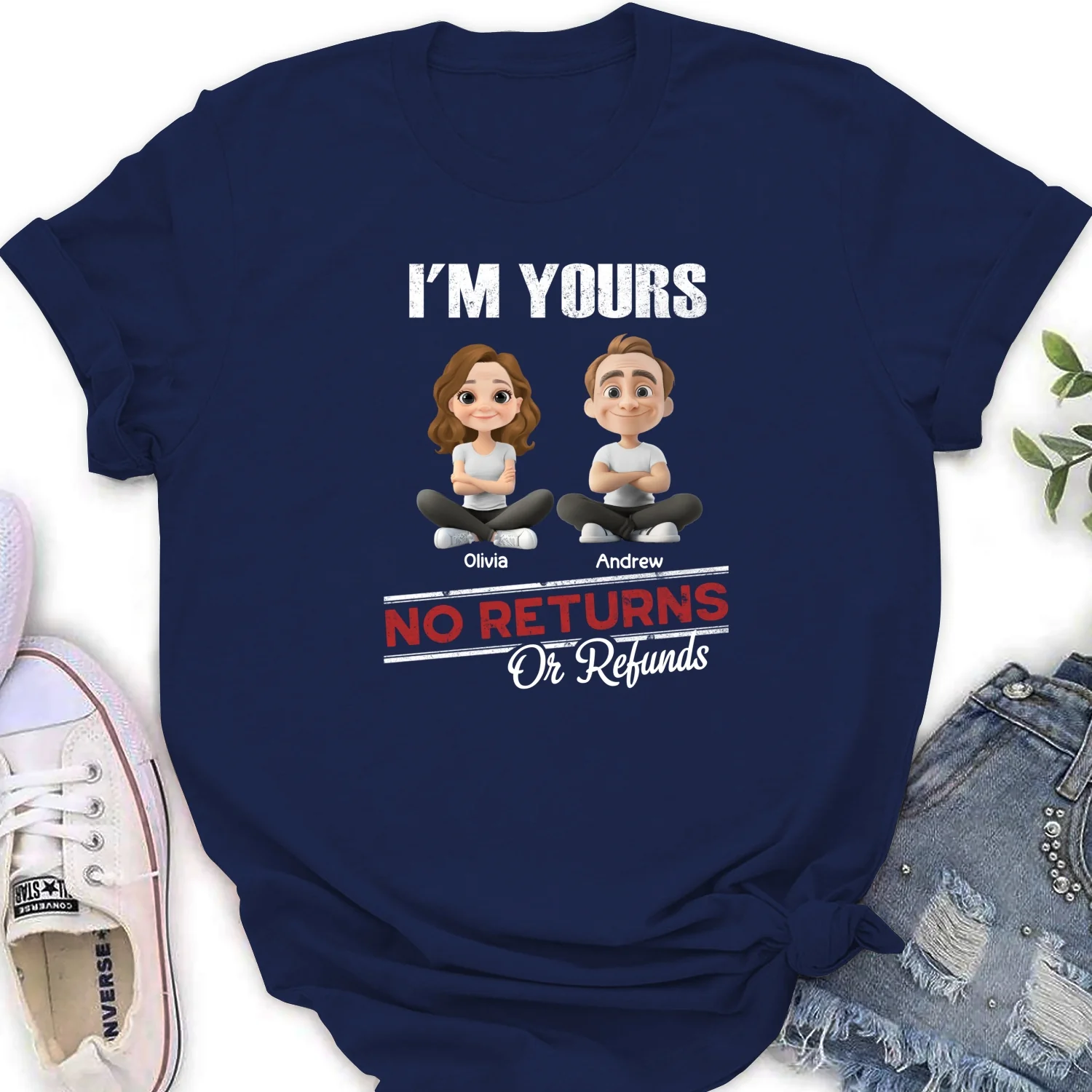 Forever Yours - Personalized Custom Shirt - Image 20
