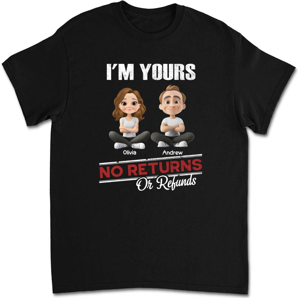 Forever Yours - Personalized Custom Shirt - Image 8