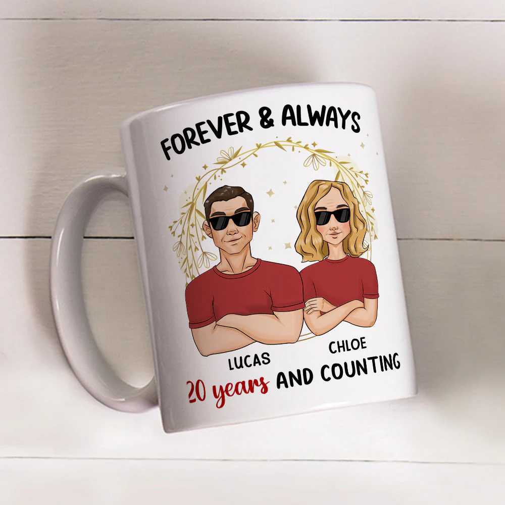 Forevers Always - Personalized Custom Coffee Mug - Image 2