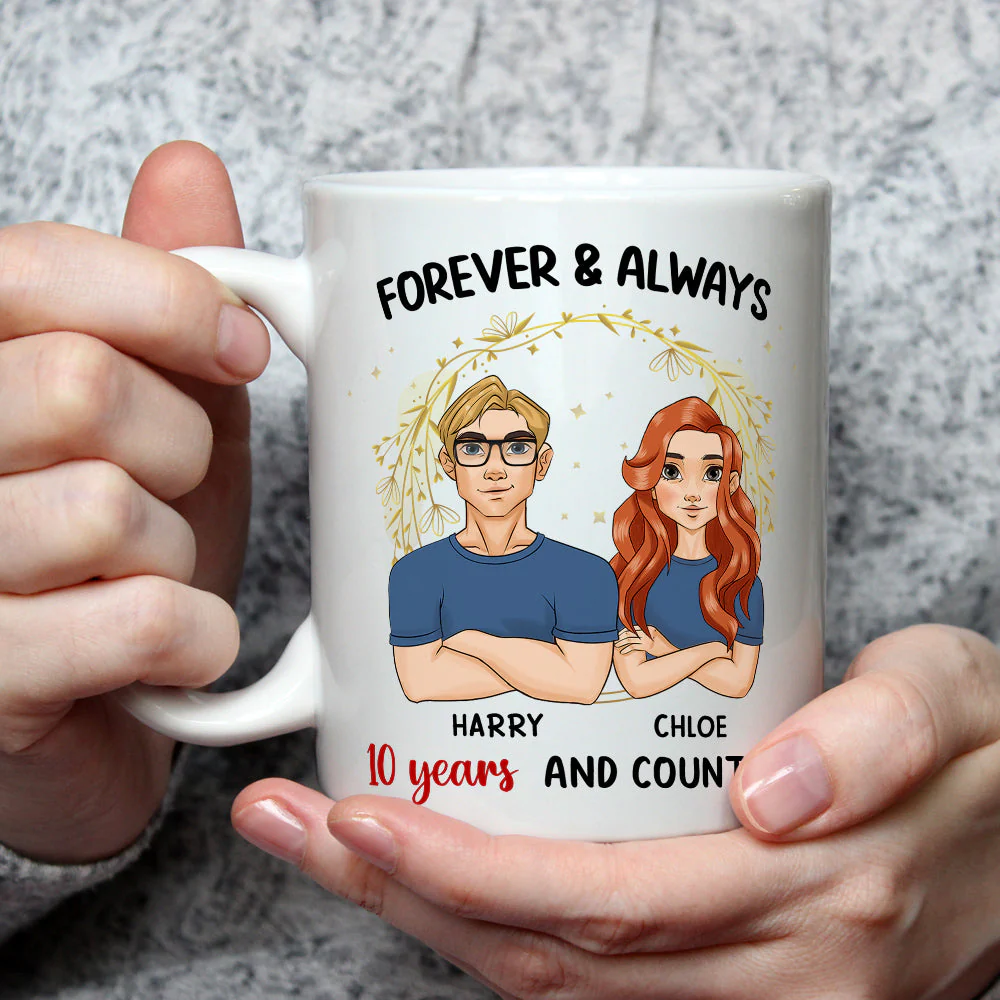 Forevers Always - Personalized Custom Coffee Mug - Image 4