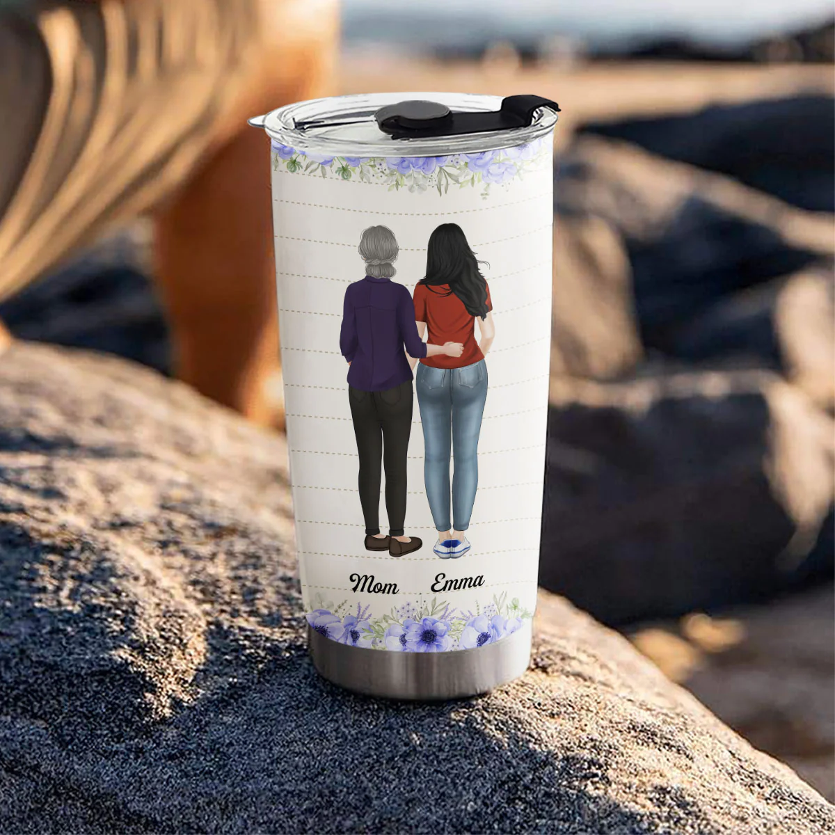 Forgot To Thank You - Personalized Custom Tumbler - Image 4