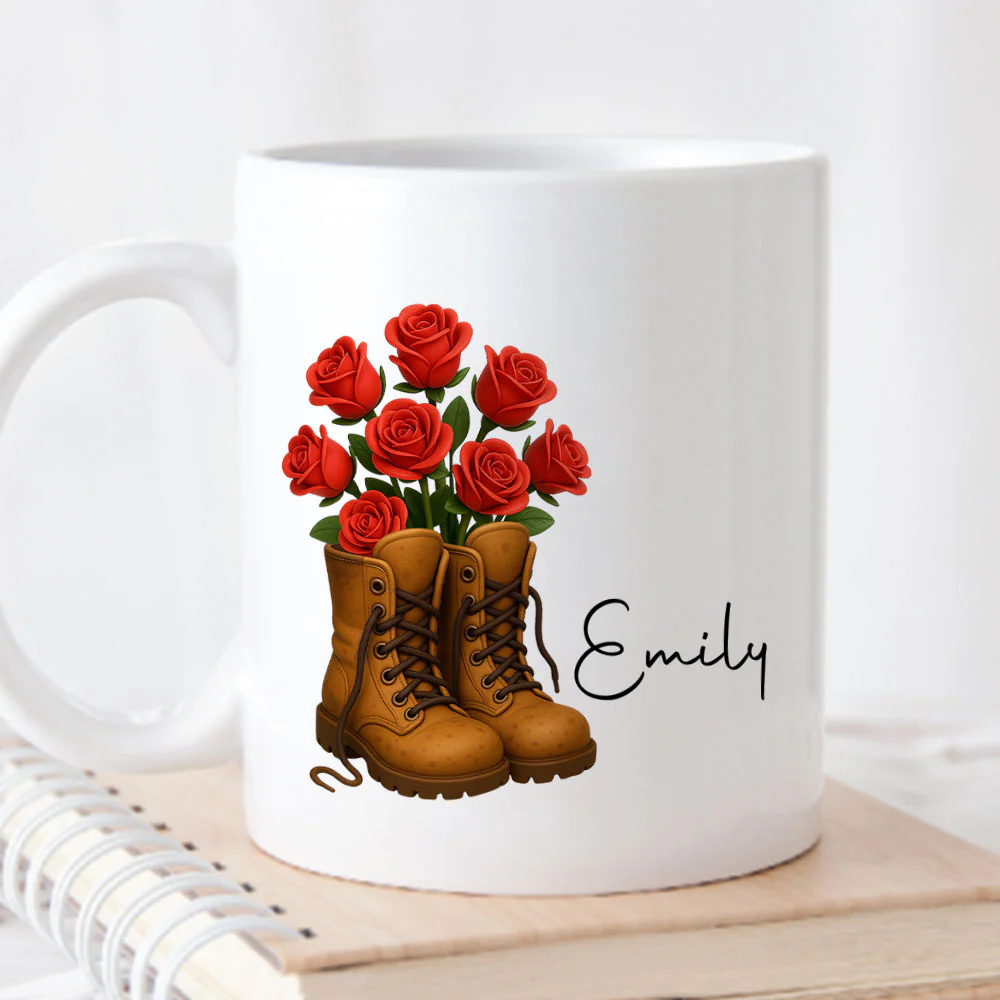 Friends Are Flowers That Never Fade 3 - Personalized Custom Coffee Mug - Image 5