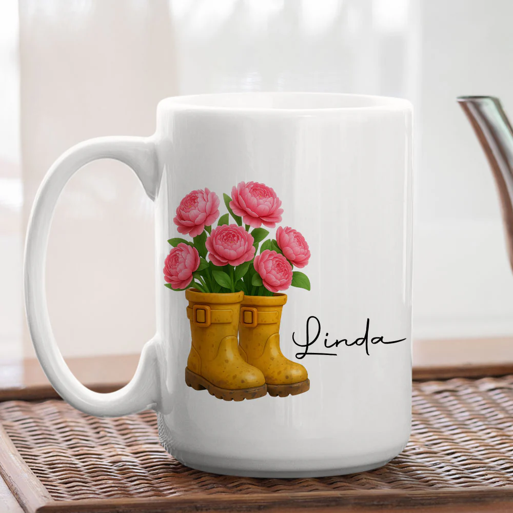 Friends Are Flowers That Never Fade 3 - Personalized Custom Coffee Mug - Image 9