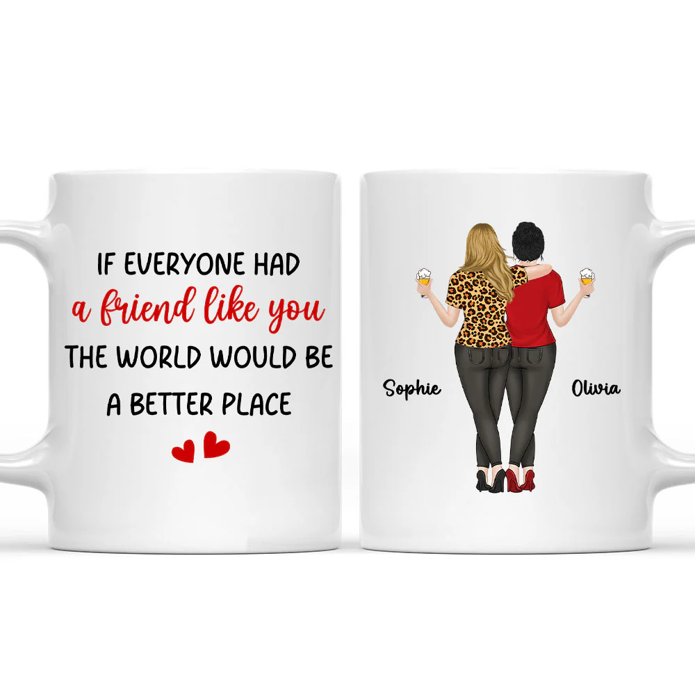 Friends Like You - Personalized Custom Coffee Mug