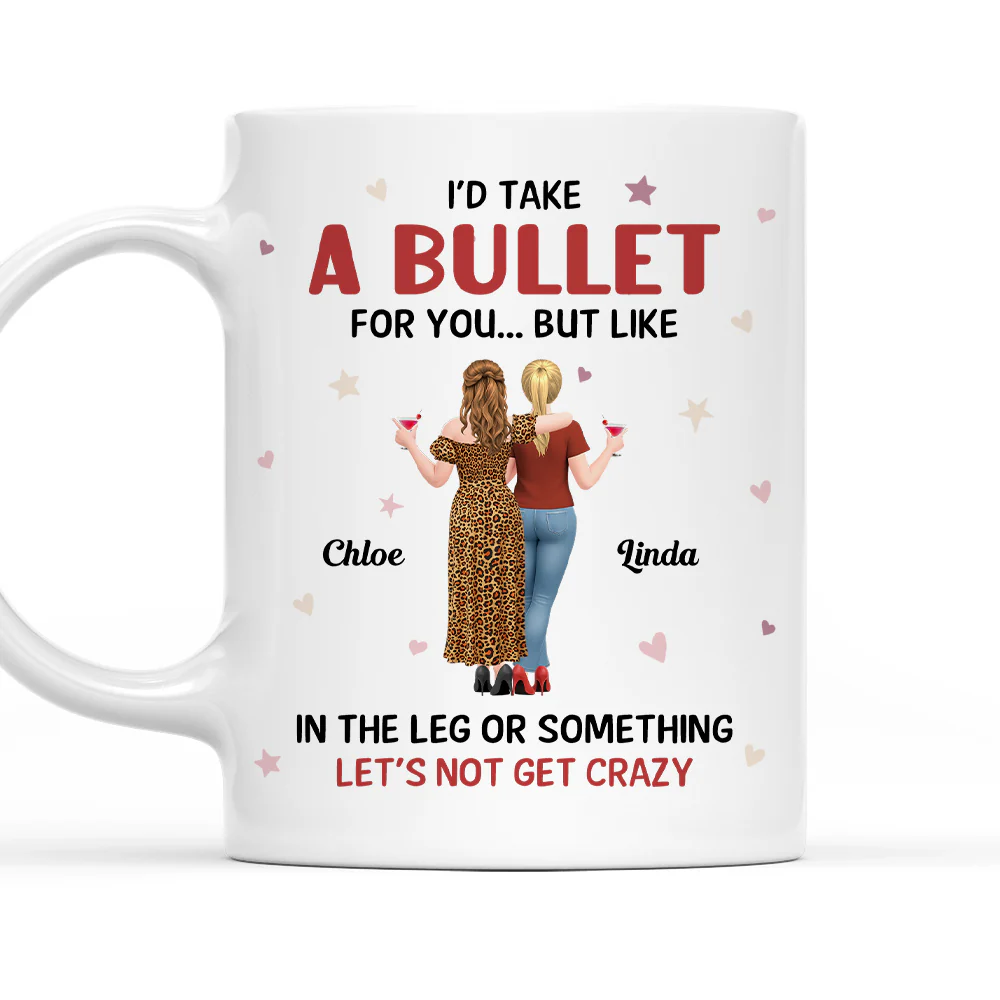 Friends Who Keep It Real - Personalized Custom Coffee Mug