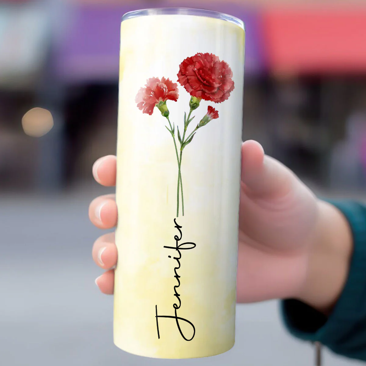 Friendship Is Beautiful - Personalized Custom Skinny Tumbler - Image 2