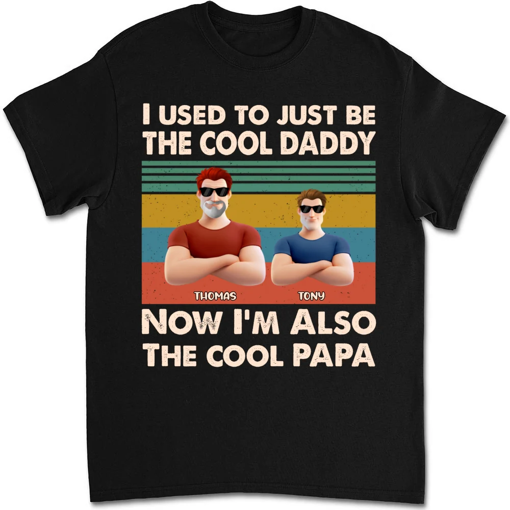 From Dad To Grandpa With Love - Personalized Custom Shirt - Image 11