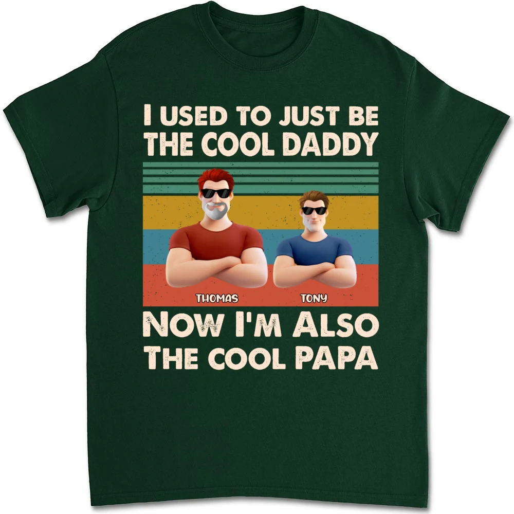From Dad To Grandpa With Love - Personalized Custom Shirt - Image 13