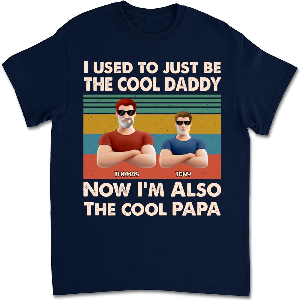 From Dad To Grandpa With Love - Personalized Custom Shirt - Image 14