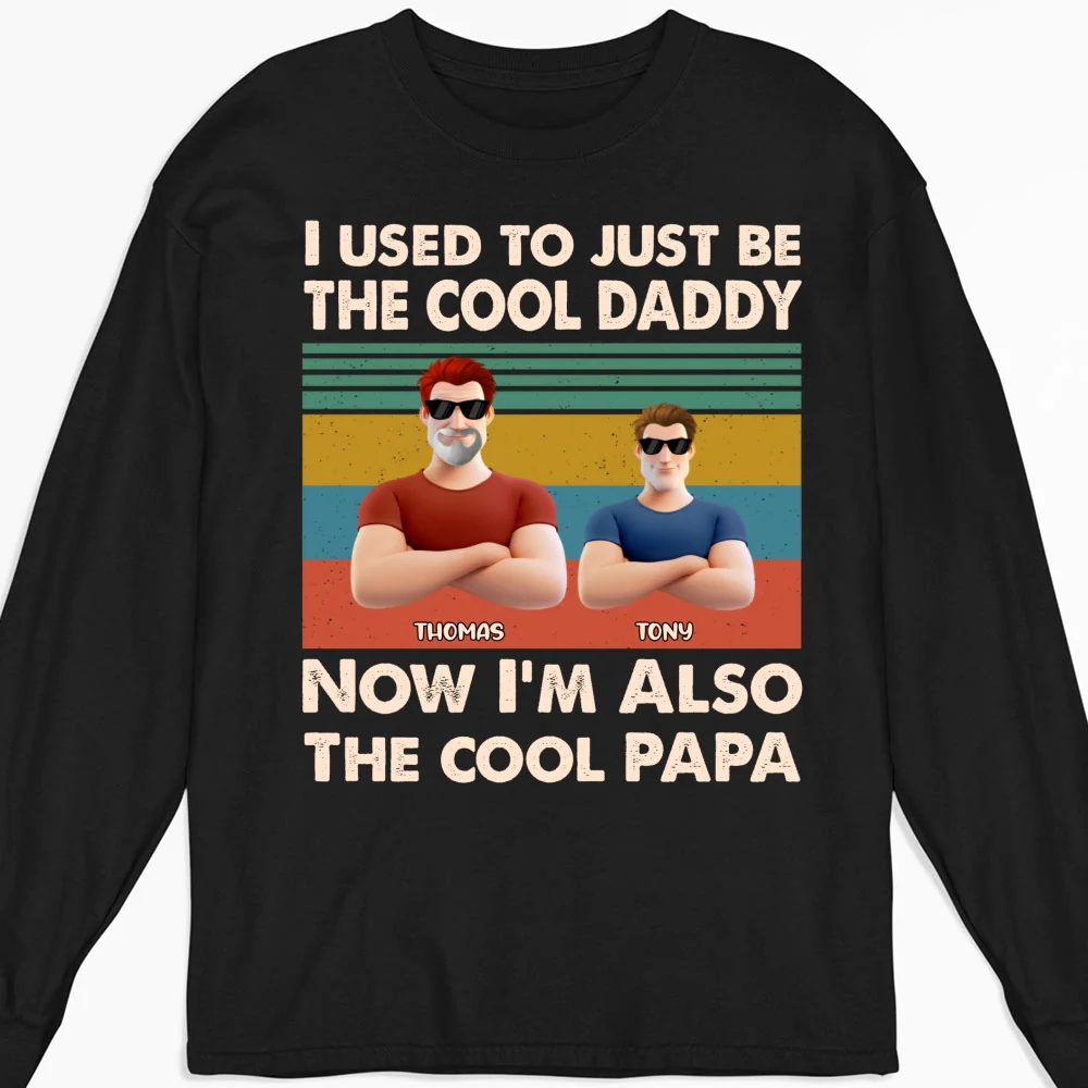 From Dad To Grandpa With Love - Personalized Custom Shirt - Image 15