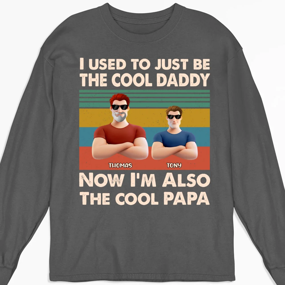 From Dad To Grandpa With Love - Personalized Custom Shirt - Image 16
