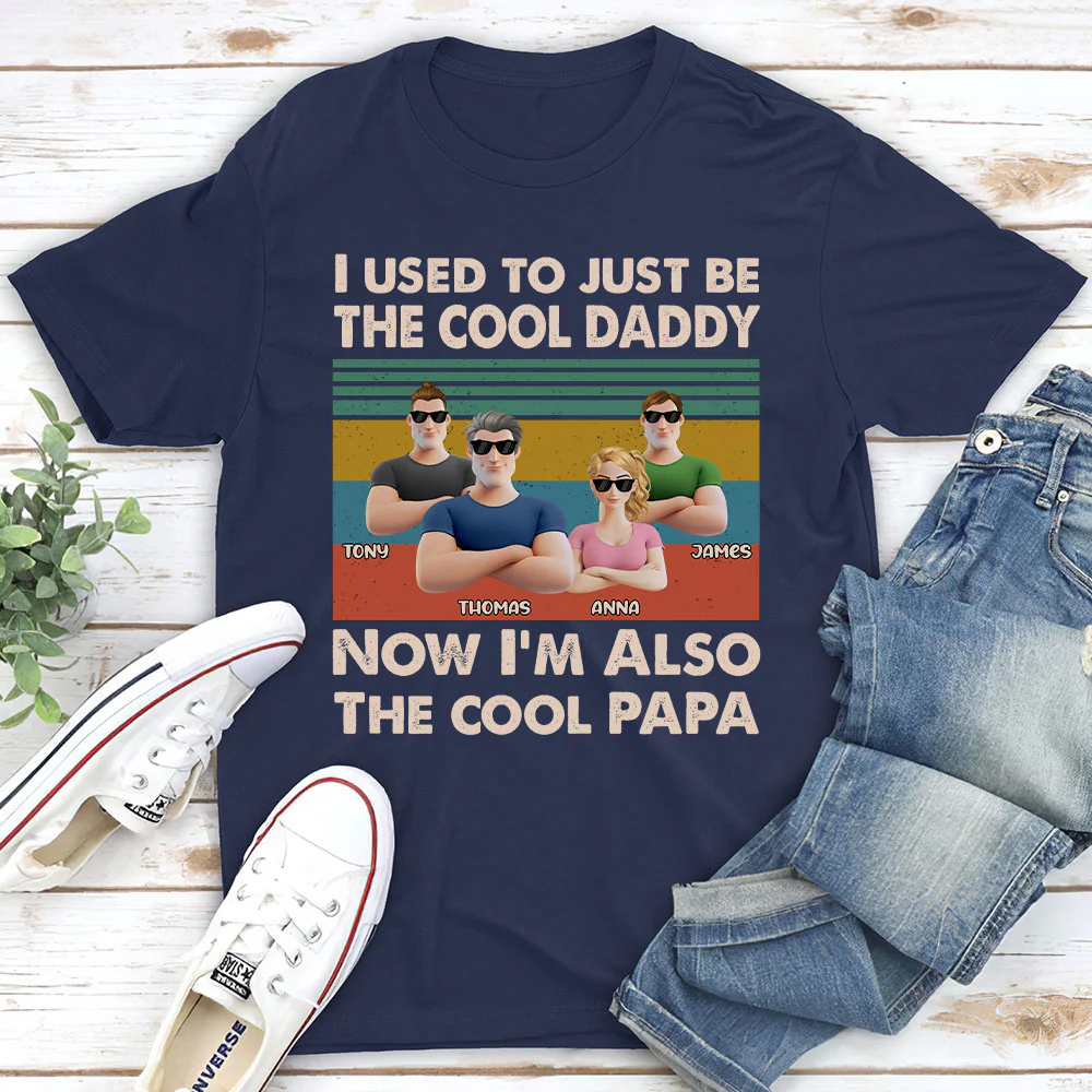 From Dad To Grandpa With Love - Personalized Custom Shirt - Image 6