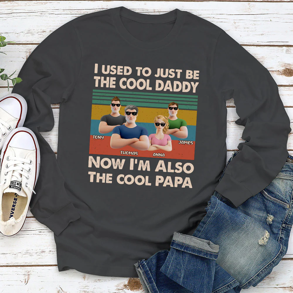 From Dad To Grandpa With Love - Personalized Custom Shirt - Image 8