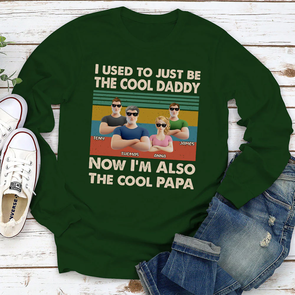 From Dad To Grandpa With Love - Personalized Custom Shirt - Image 9