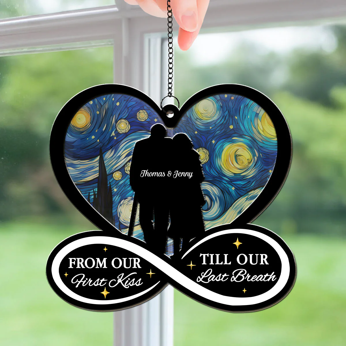 From First Till Last - Personalized Custom Suncatcher