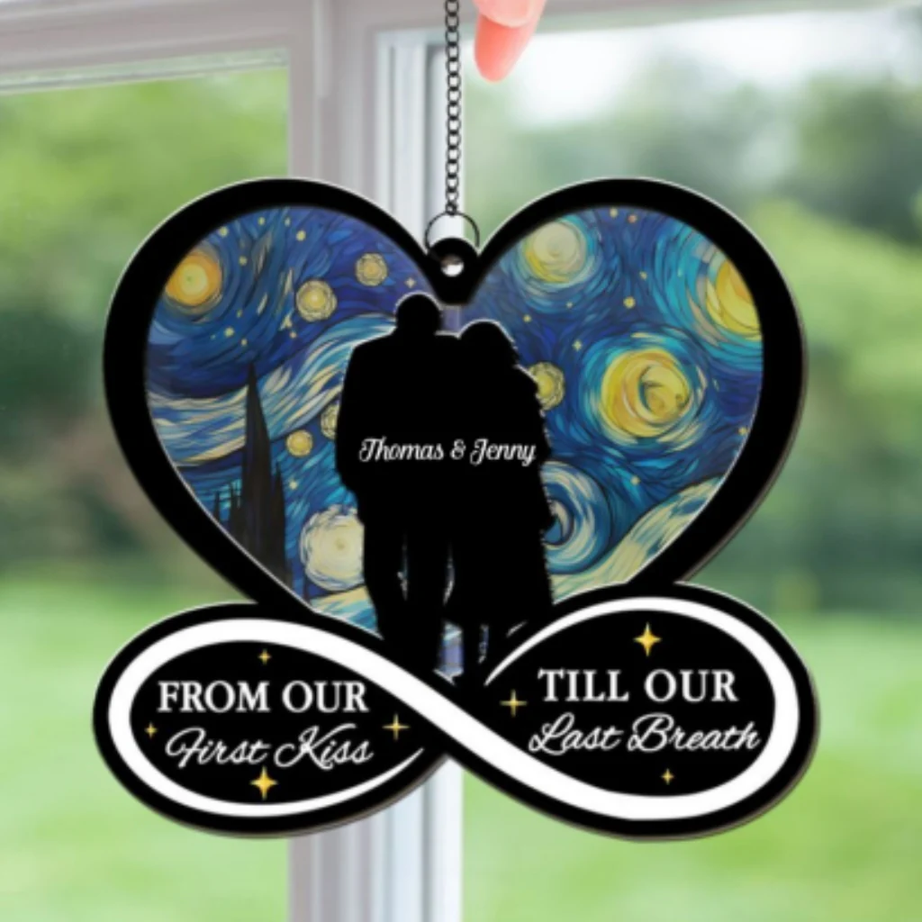 From First Till Last - Personalized Custom Suncatcher - Image 6