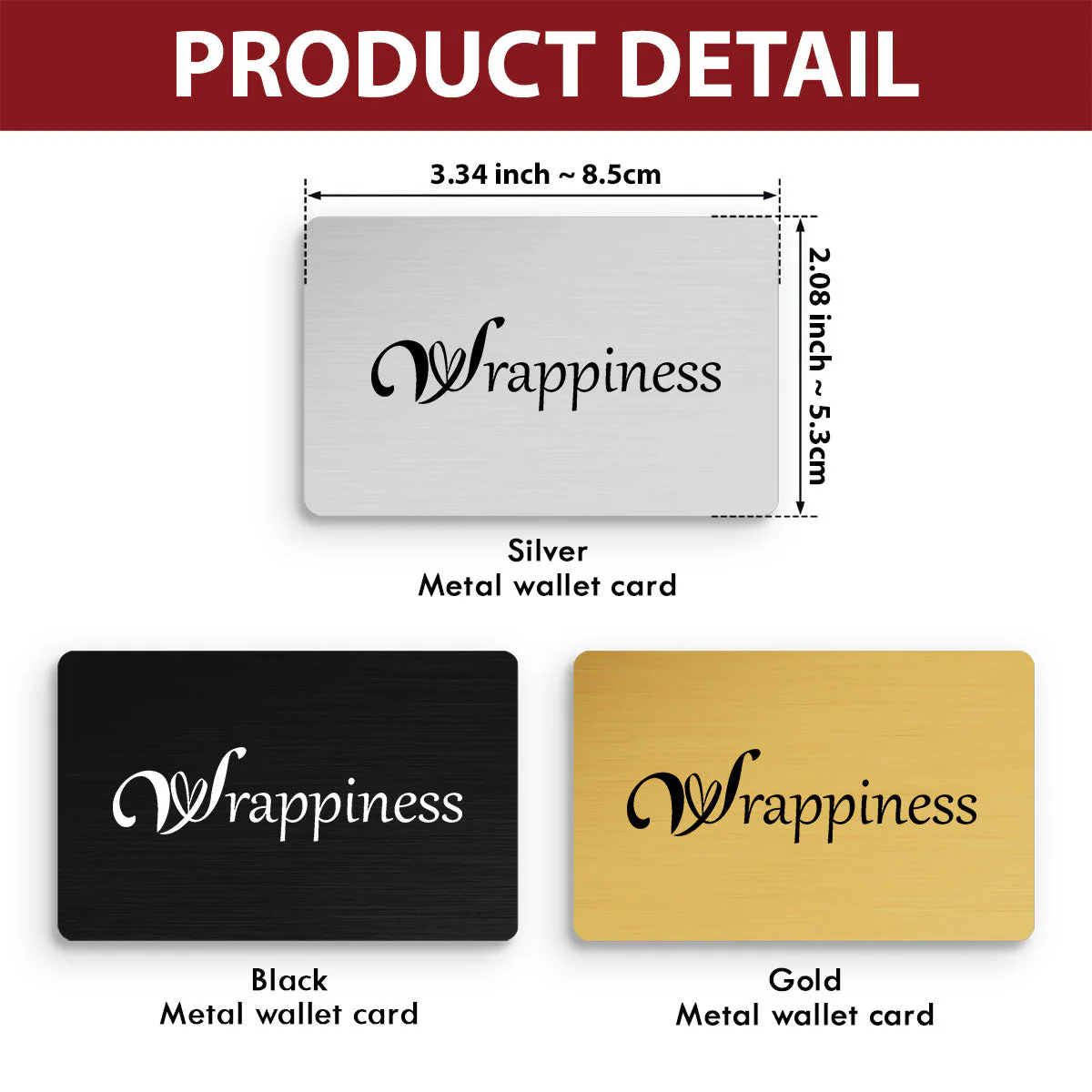 From Our First Kiss - Personalized Custom Wallet Card - Image 7