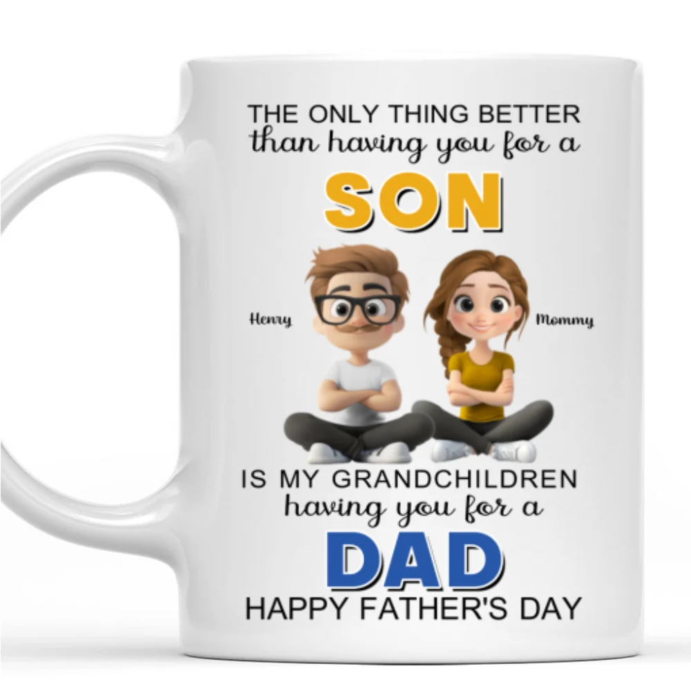From Son To Mom Forever And Always - Personalized Custom Coffee Mug - Image 12