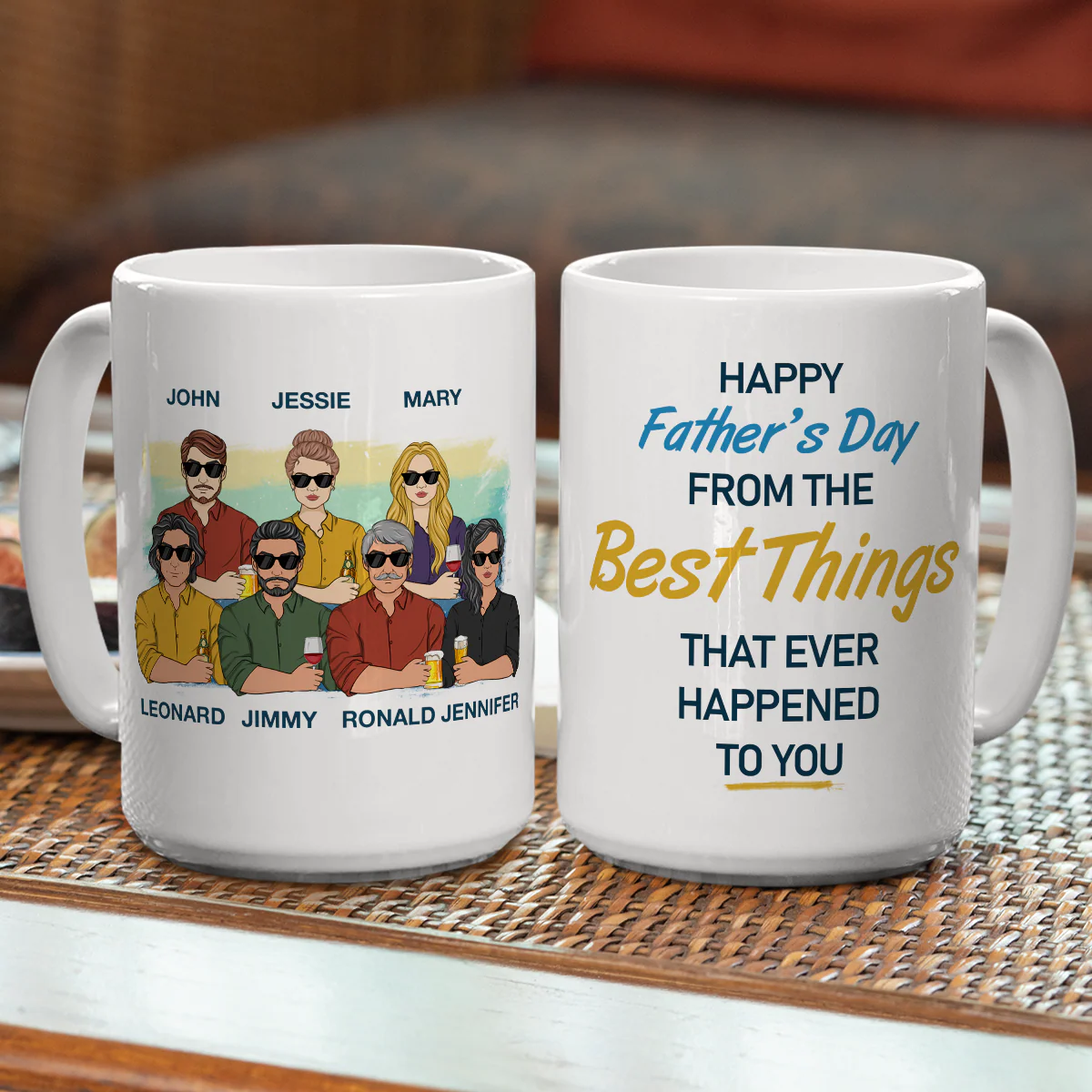 From The Best Thing That Ever Happened To You - Personalized Custom Coffee Mug - Image 5