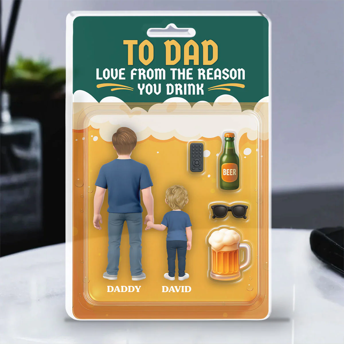 From The Reason You Drink - Personalized Custom Acrylic Plaque - Image 3