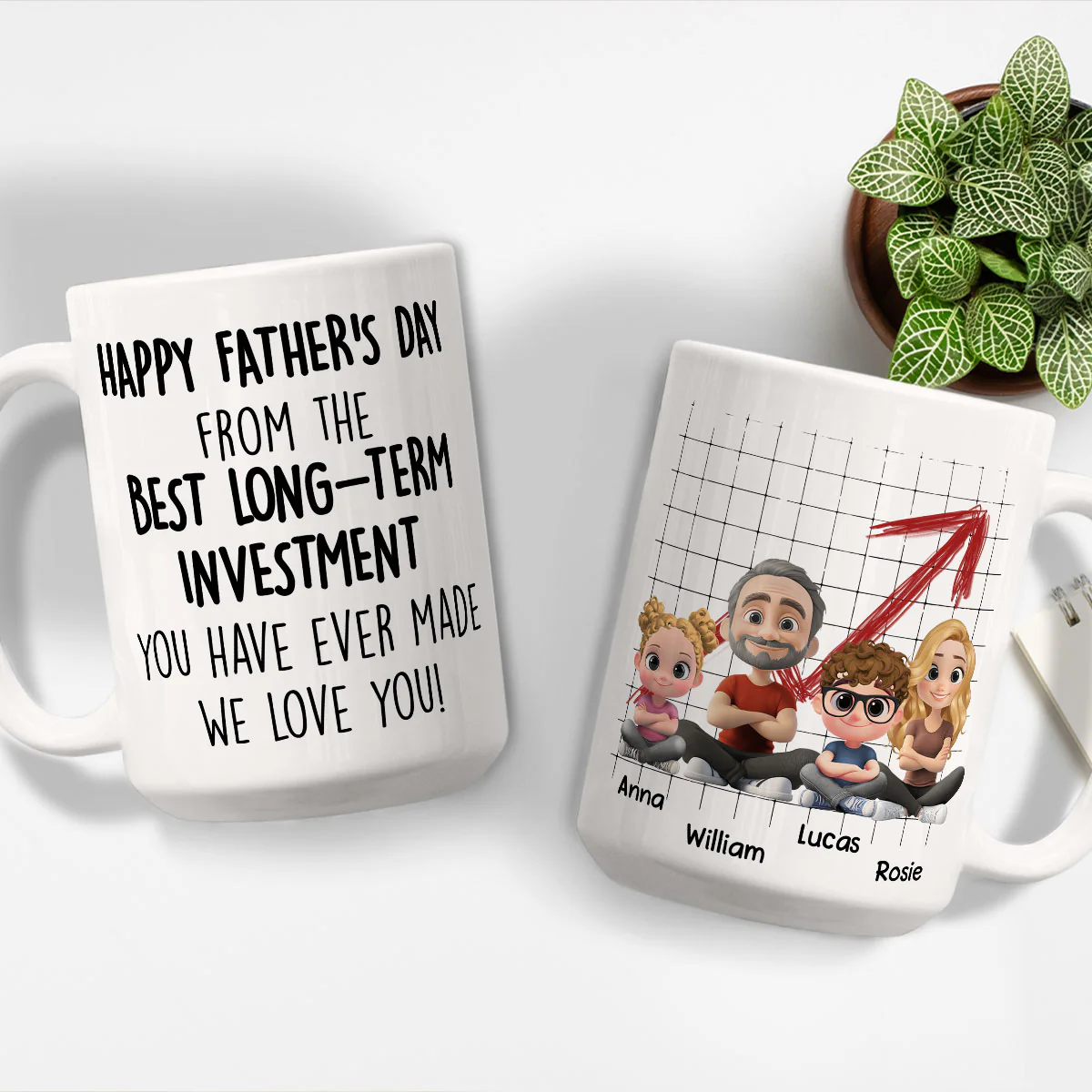 From Your Best Investment - Personalized Custom Coffee Mug - Image 6