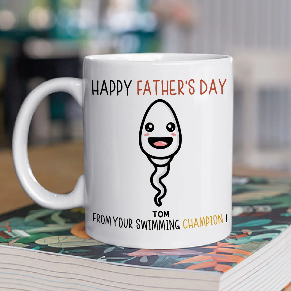 From Your Swimming Champions - Personalized Custom Mug - Image 2