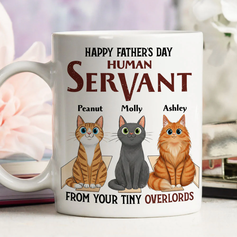 From Your Tiny Overlord - Personalized Custom Coffee Mug - Image 3