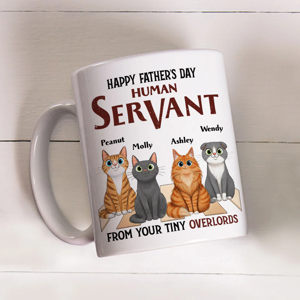 From Your Tiny Overlord - Personalized Custom Coffee Mug - Image 4