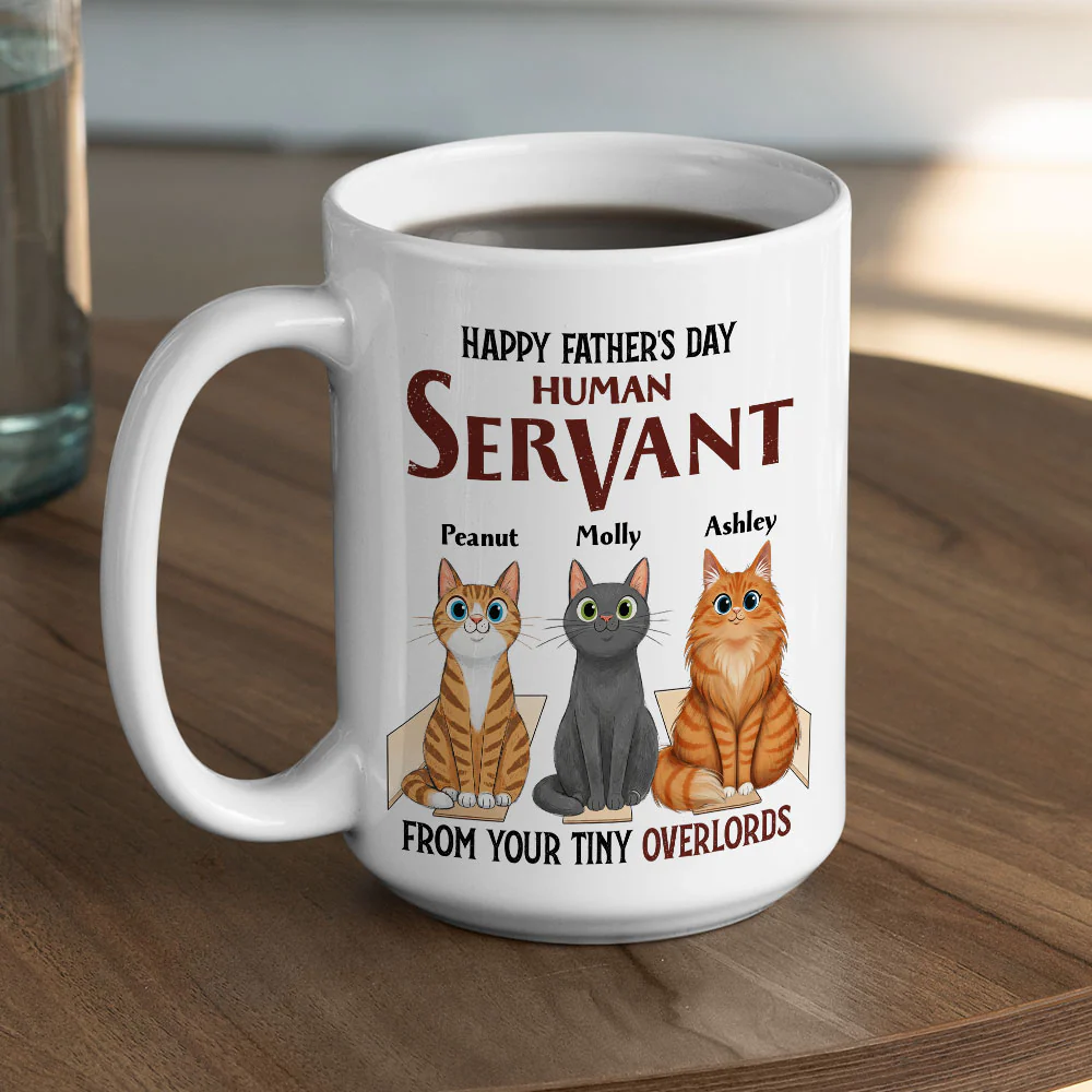 From Your Tiny Overlord - Personalized Custom Coffee Mug - Image 6