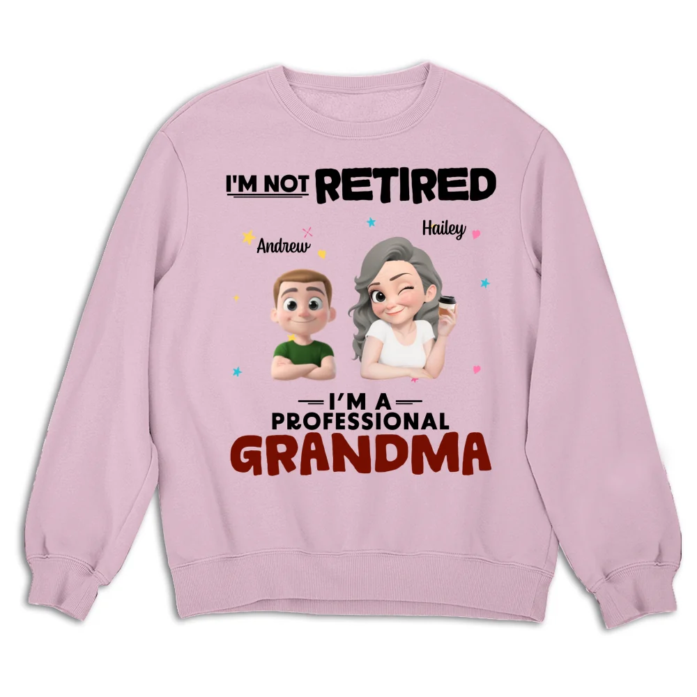 Full-time Grandmother - Personalized Custom Shirt - Image 15
