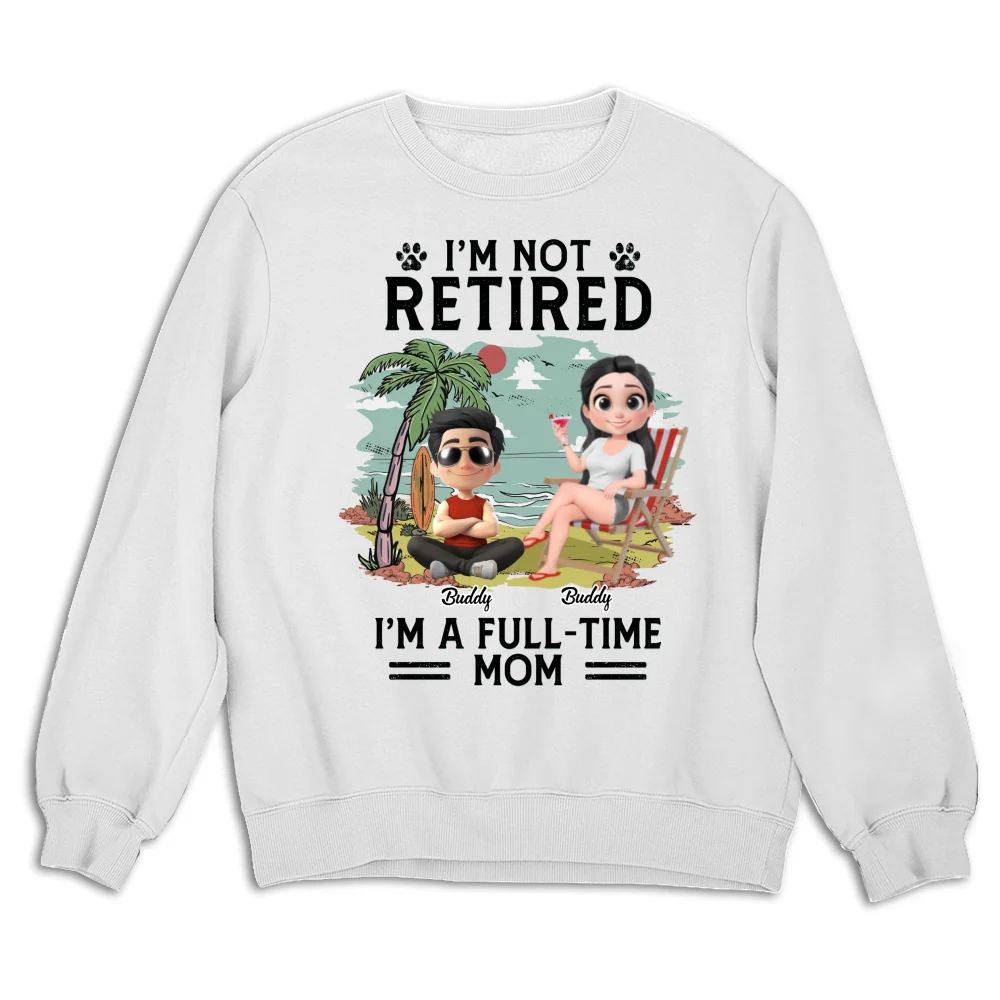 Full-Time Job Cartoon - Personalized Custom Shirt - Image 14