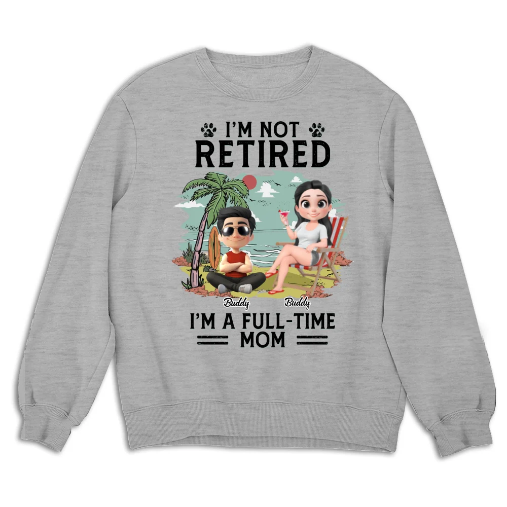 Full-Time Job Cartoon - Personalized Custom Shirt - Image 15