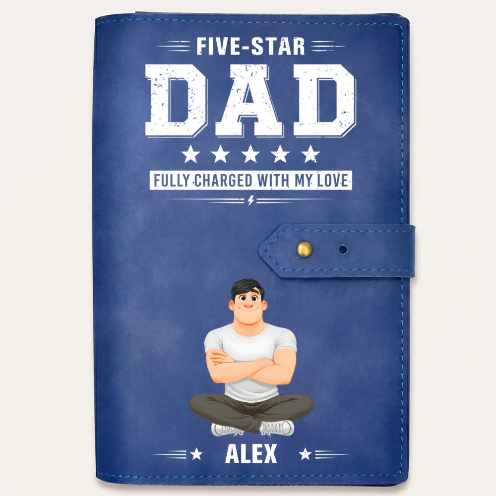 Fully Charged With Our Love - Personalized Custom Leather Charger Bag - Image 11
