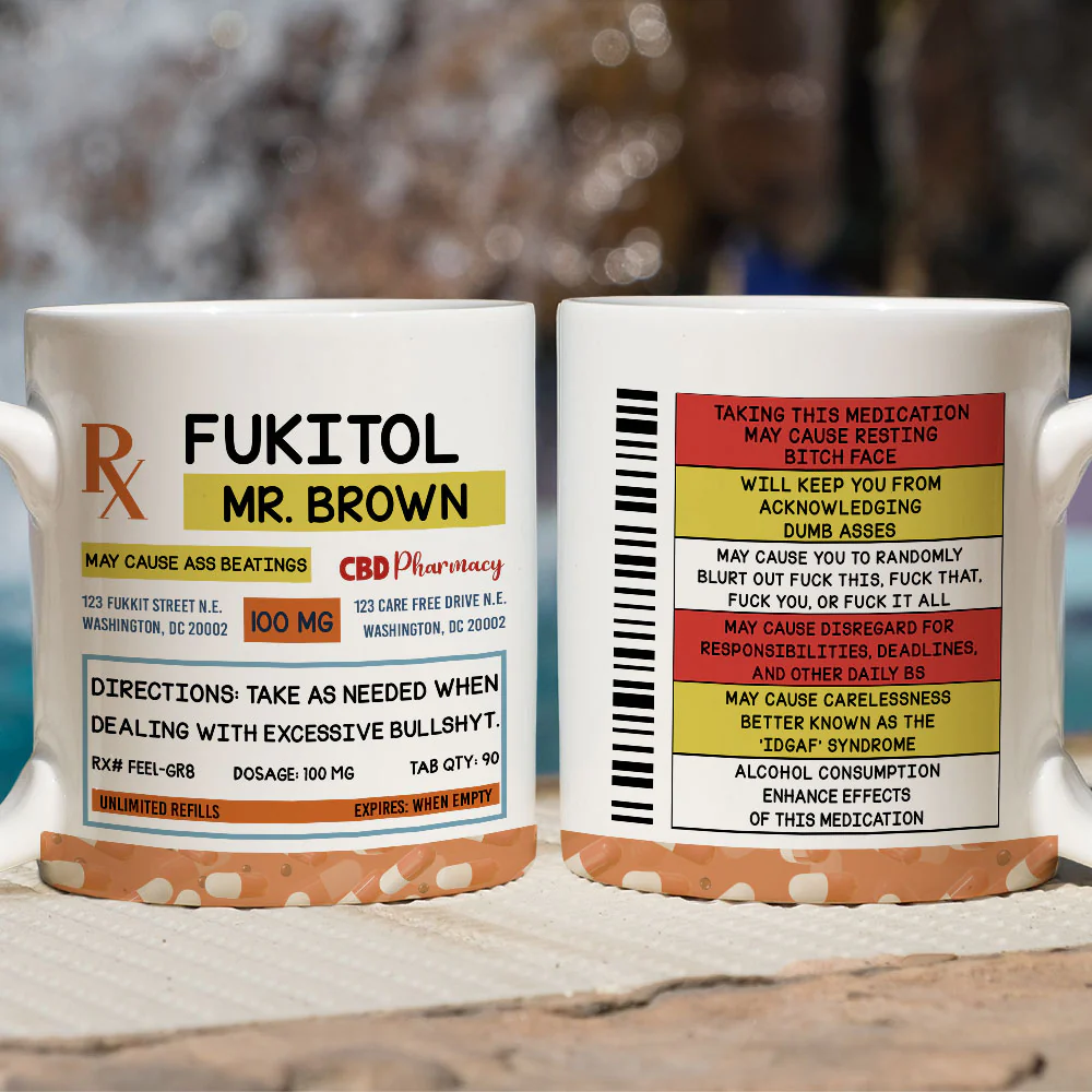 Funny Gift For Friends Coworkers - Personalized Custom Coffee Mug - Image 2