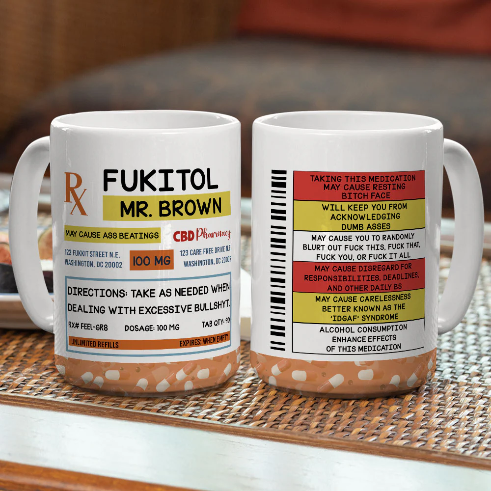 Funny Gift For Friends Coworkers - Personalized Custom Coffee Mug - Image 4
