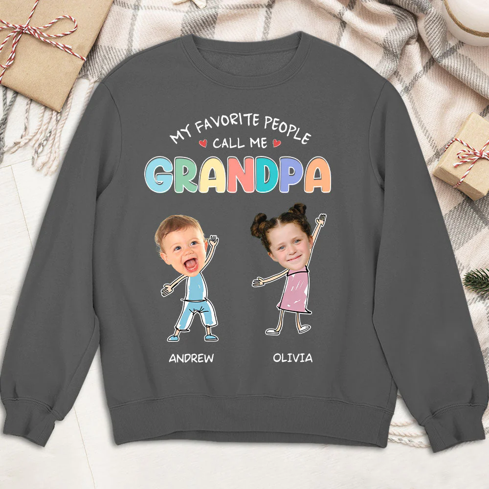 Funny Grandpa - Personalized Custom Shirt - Image 10