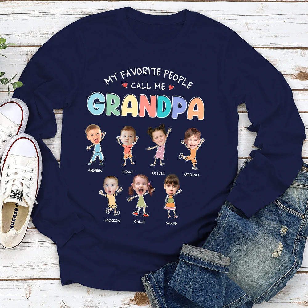 Funny Grandpa - Personalized Custom Shirt - Image 6