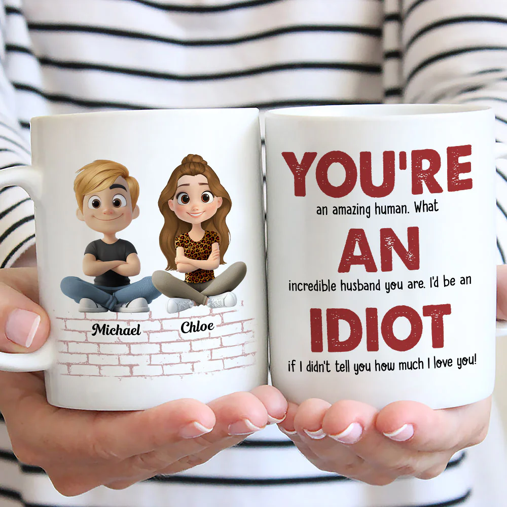 Funny Love - Personalized Custom Coffee Mug - Image 4