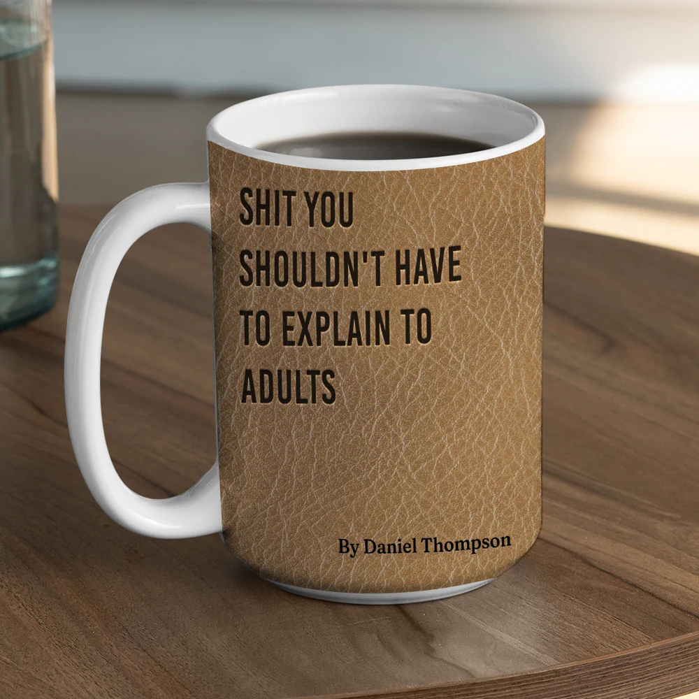 Funny Sarcastic Status - Personalized Custom Coffee Mug - Image 6