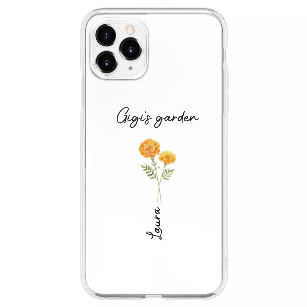 Garden Of Grandma With Birth Month Flowers - Personalized Custom Phone Case - Image 10