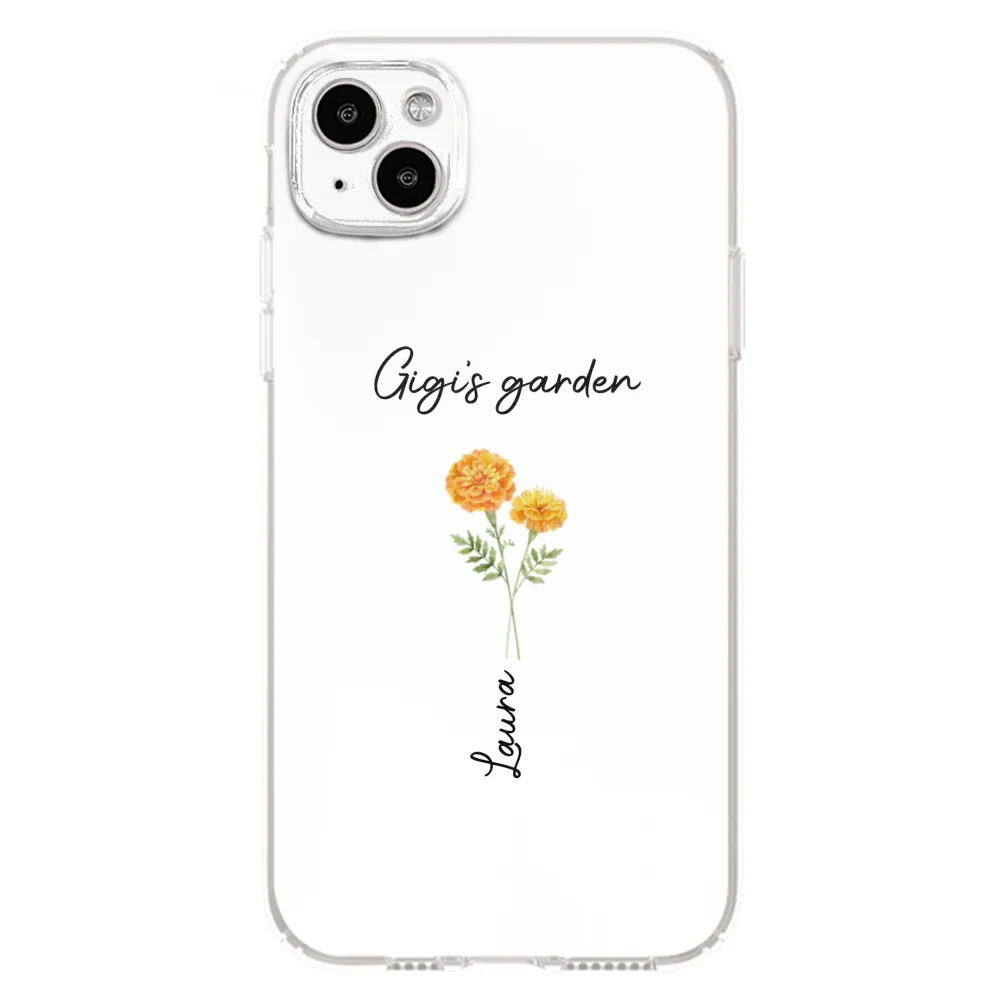 Garden Of Grandma With Birth Month Flowers - Personalized Custom Phone Case - Image 14